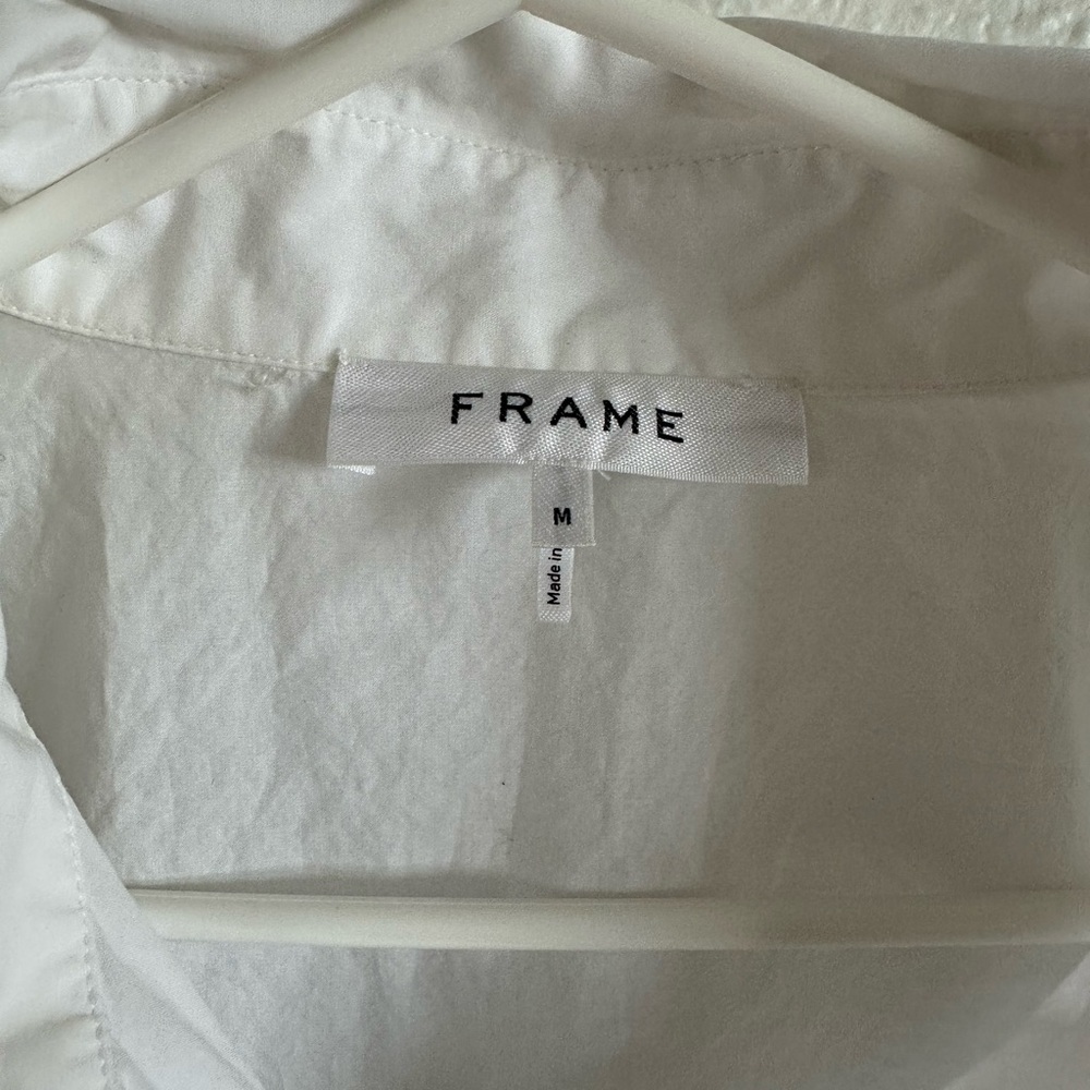 Frame Button up with Tie sleeves - Picture 5 of 6